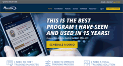 Desktop Screenshot of policeoneacademy.com